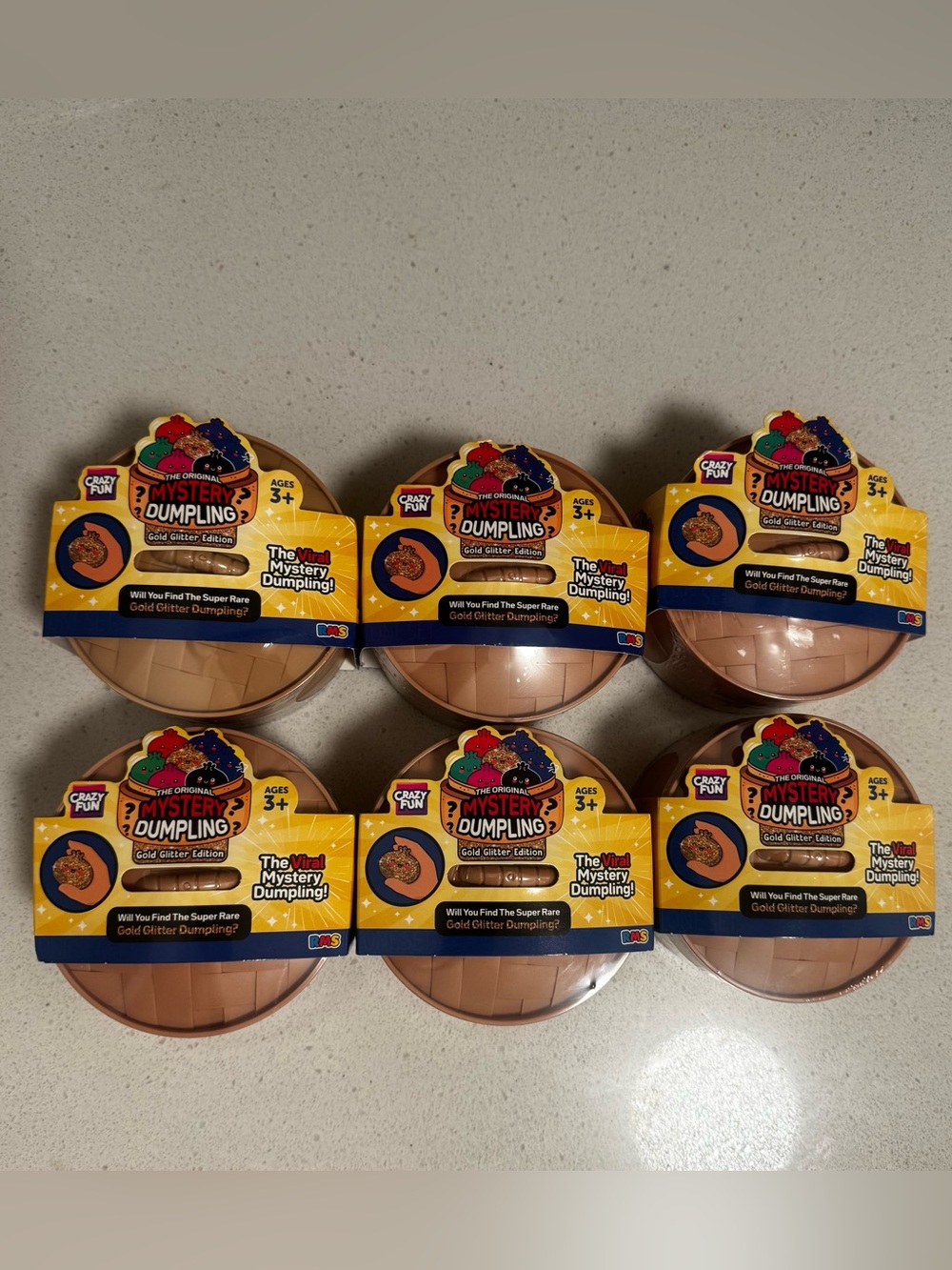 RMS Mystery Dumpling gold Edition - . Set of 6 NEW